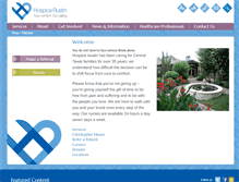 Tablet Screenshot of hospiceaustin.org
